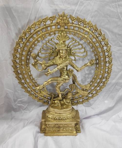 Solid Brass Natraja ( Dancing Shiva ) 69cm Height