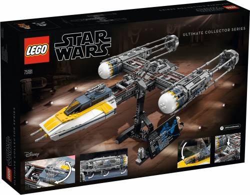 ~ New LEGO Star Wars UCS Y-Wing Starfighter ~ New in Sealed Box (75181)