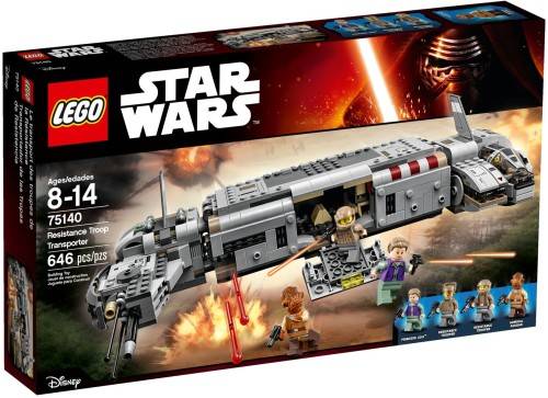 ~ New Lego Star Wars Resistance Troop Transporter ~ New in Sealed Box ~ Discontinued (75140)