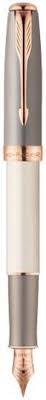 Parker Sonnet Subtle Pearl & Grey PGT Fountain Pen. Retail: R 5055. Our Price: R 2000