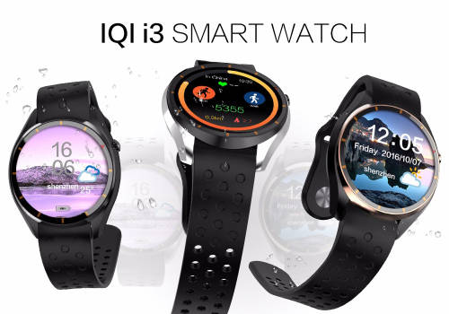 IQI I3 Android Smartwatch (Silver)