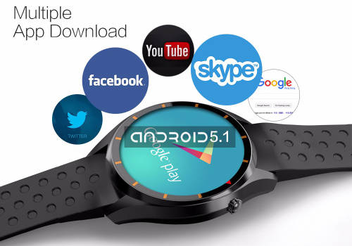 IQI I3 Android Smartwatch (Silver)