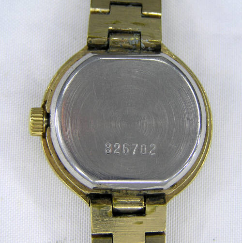 Rare - 1970`s Russian Chaika Gold Tone 17 Jewels Ladies`s Mechanical Watch