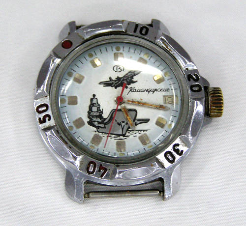 Rare - 1960`s Vostok Russian Military Komandirskie 17 Jewels Mechanical Watch