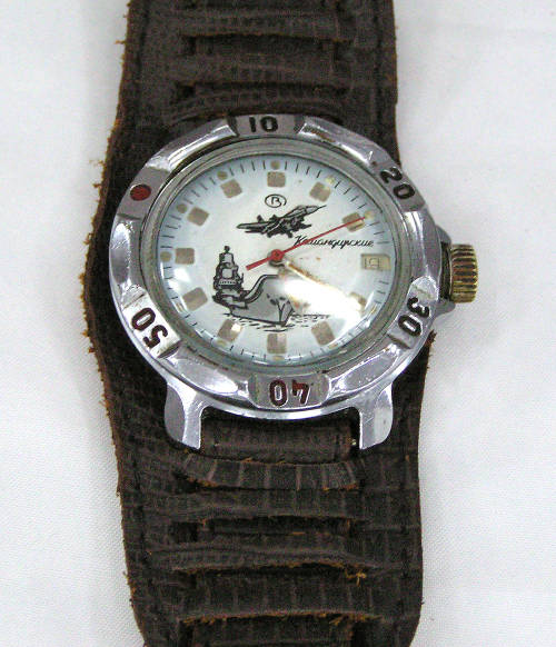 Rare - 1960`s Vostok Russian Military Komandirskie 17 Jewels Mechanical Watch