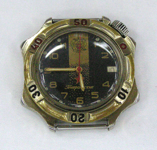Rare - 1960`s Vostok Russian Military Komandirskie 17 Jewels Mechanical Watch