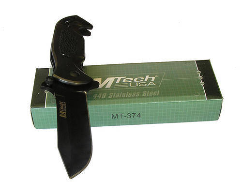 M-tech Extreme Recurve Linerlock Knife