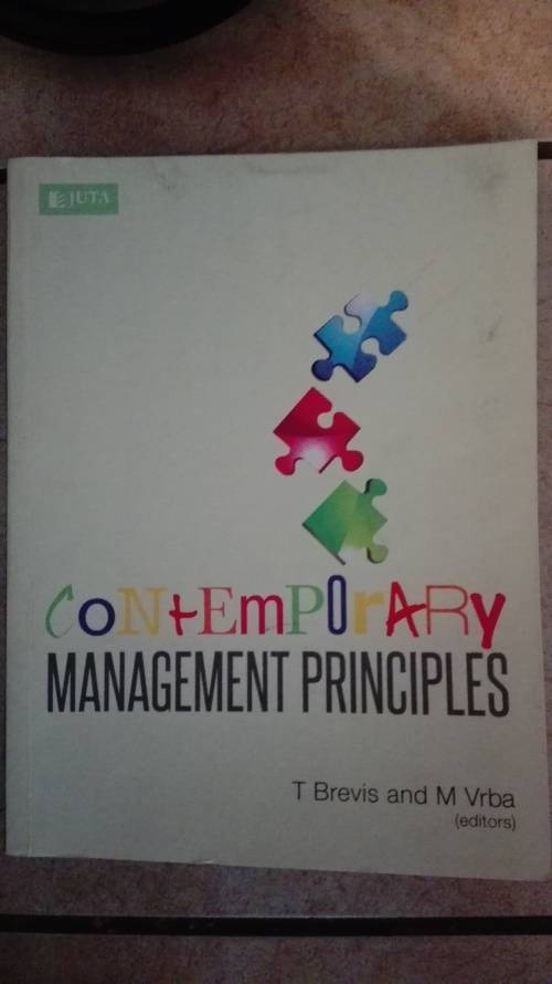 Contemporary Management Principles