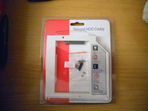 Second Hard Drive HDD Caddy for Macbook Pro SSD Optical Drive Solid State CD DVD
