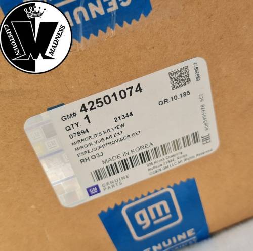 Chevrolet Cruize RH mirror