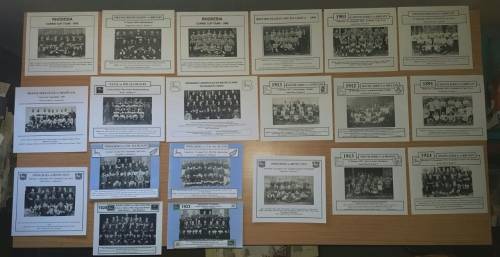 20 Pictures of different provincial, Springbok and other international rugby teams sold together