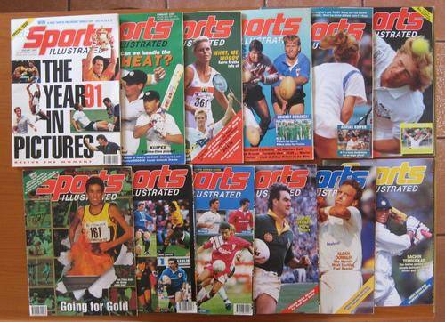12 Issues of the 1992 SPORTS ILLUSTRATED magazine (full set of 1992) sold together