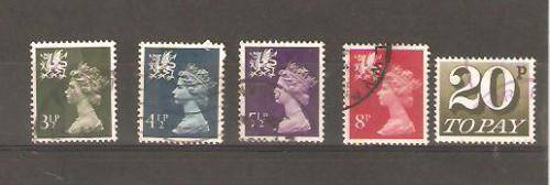 1974 dec Wales and Monmouthshire decimals Added values