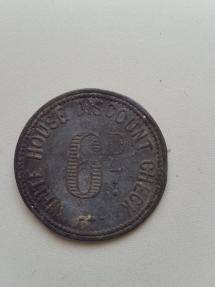 RARE 6d Port Shepstone Token
