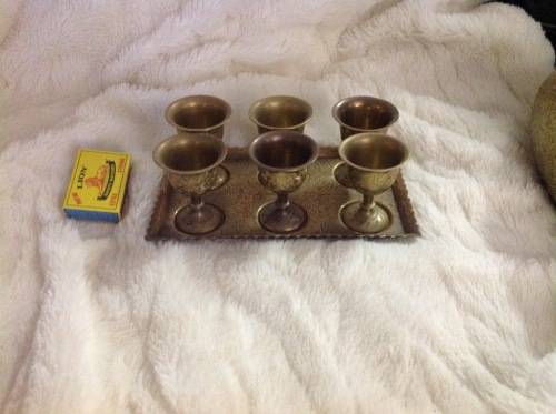 Copper Goblet  (set of 6 )