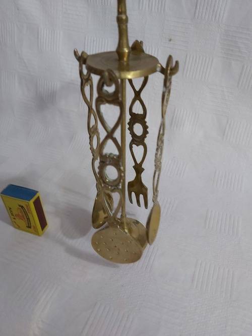 Brass kitchen set