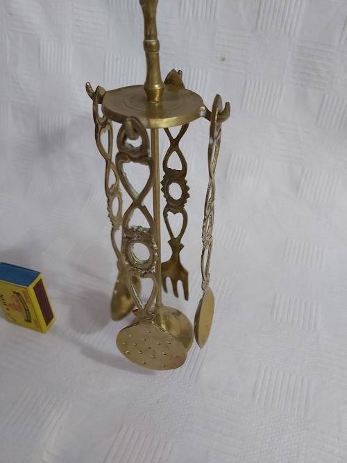 Brass kitchen set