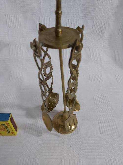 Brass kitchen set