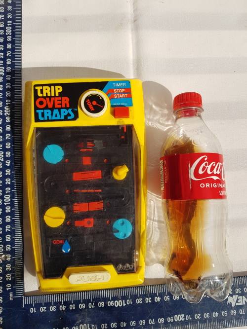 Tomy Trip over Traps Handheld Game