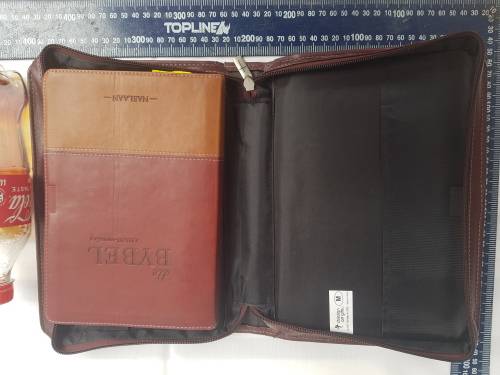 Bible in leatherr Wallet