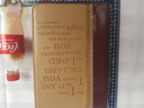 Bible in leatherr Wallet