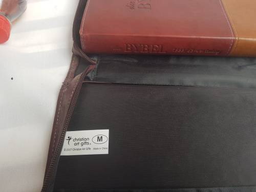 Bible in leatherr Wallet