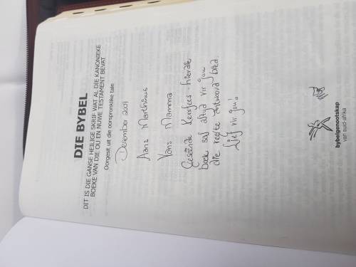 Bible in leatherr Wallet