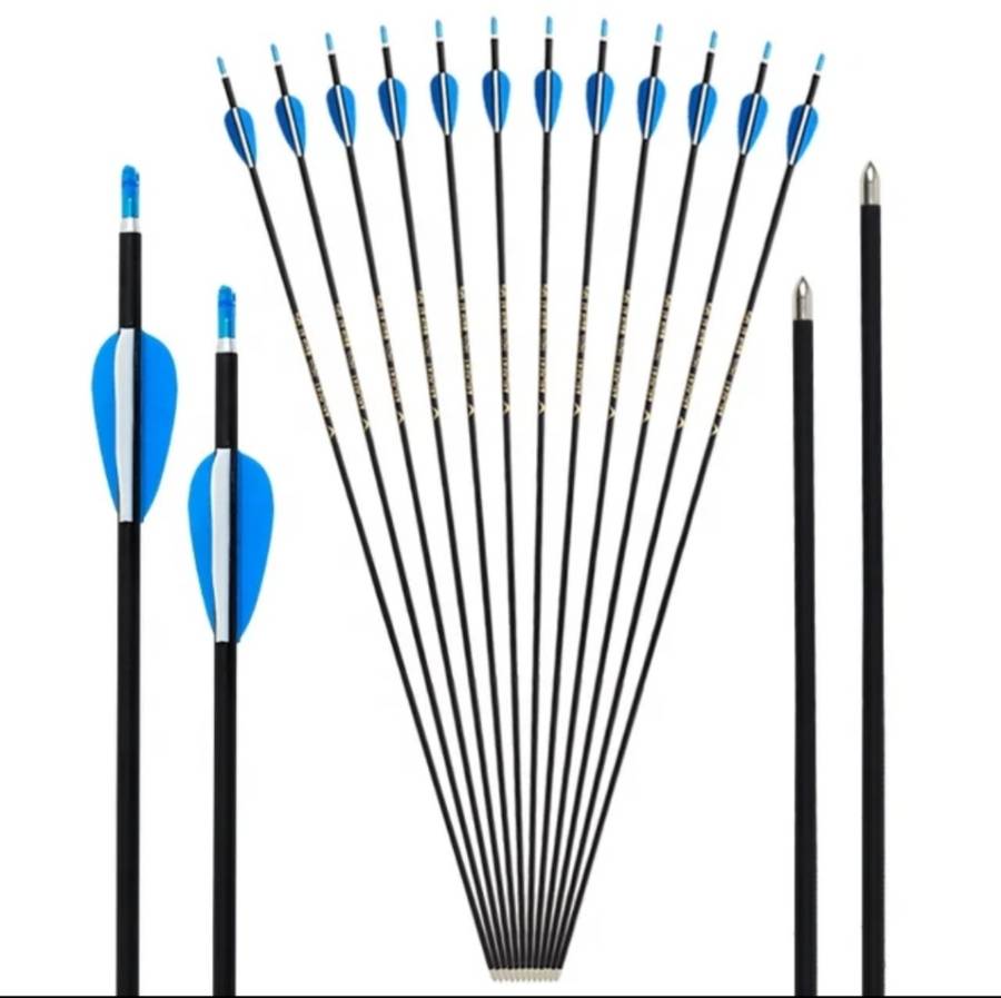 20 PACK CARBON COMPETITON ARROWS