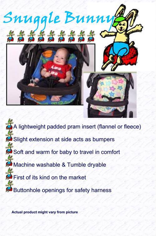 Snuggle Bunny (Fleece Pram Insert)