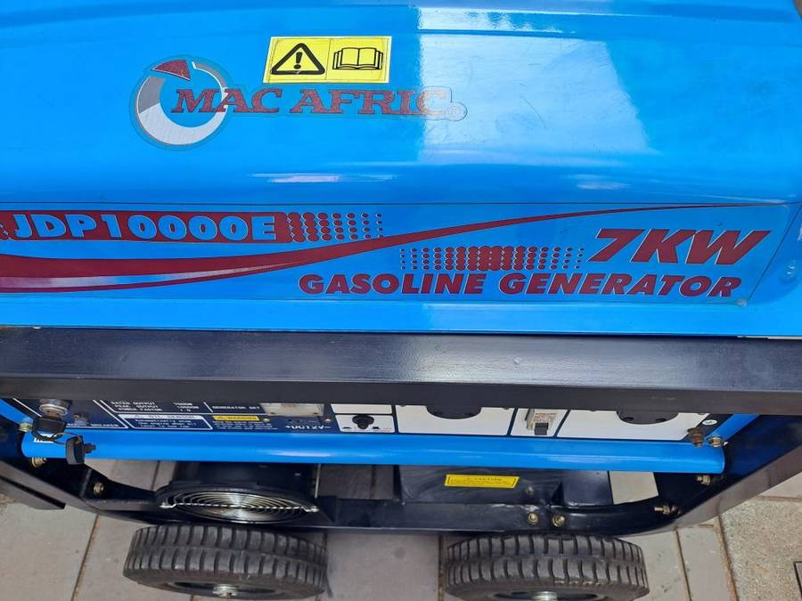 MAC AFRIC 8.75 kVA (7 KW) Standby Petrol Generator