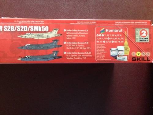 Buccaneer SMk50 1:72 Model with SAAF Decals