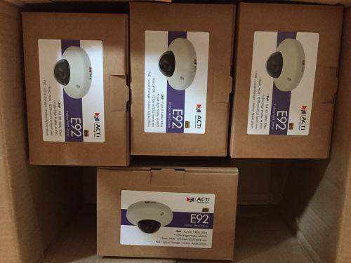 ACTi E92 Dome 3MP Camera (NEW)