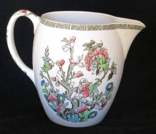 JOHNSON BROS (ENGLAND) LARGE 'INDIAN TREE' JUG