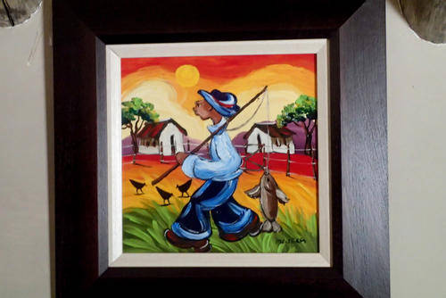 MATEKA ORIGINAL ARTWORK - GOING FISHING