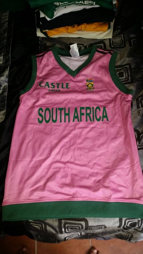Protea Pink Player Issue Pullover NO NAME AND NUMBER Size M