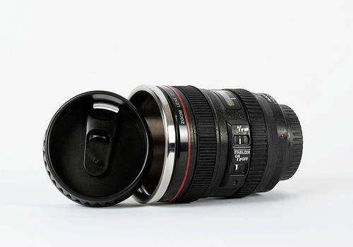 Camera Lens-Shaped Mug