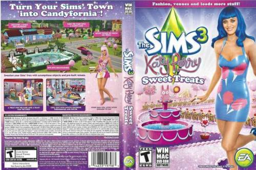 The Sims 3 Expansion Pack - Katy Perry Sweet Treats - AS NEW!!