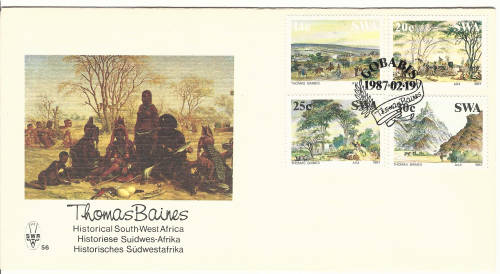 SWA First Day Cover as per scans