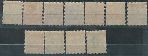 South Africa 1913 KGV First Definitive Series Specimens