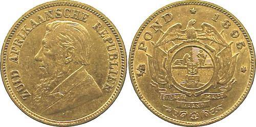 Genuine 1893 KRUGER POND / POUND : **RARE PIECE**