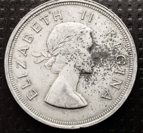 1956 Silver Five Shillings