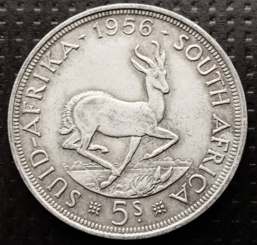 1956 Silver Five Shillings