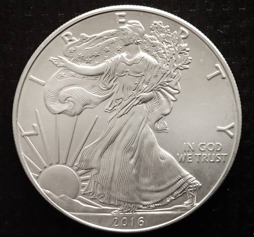 2016 USA $1 Silver Eagle - 1oz silver