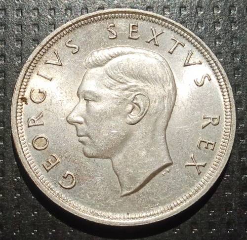 1952 Union Silver Five Shillings