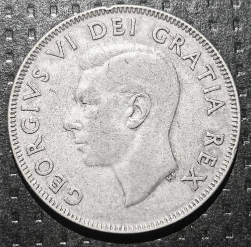 1951 Canada 80% Silver 50c