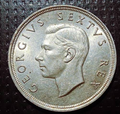 1952 Silver Five Shillings