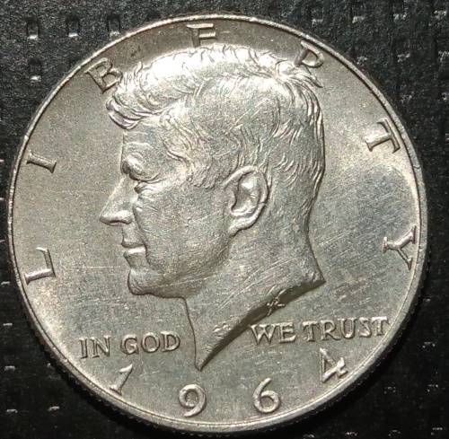 1964 Silver Kennedy Half Dollar - 90% silver