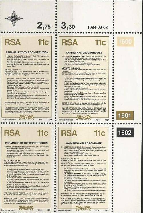 South Africa control block