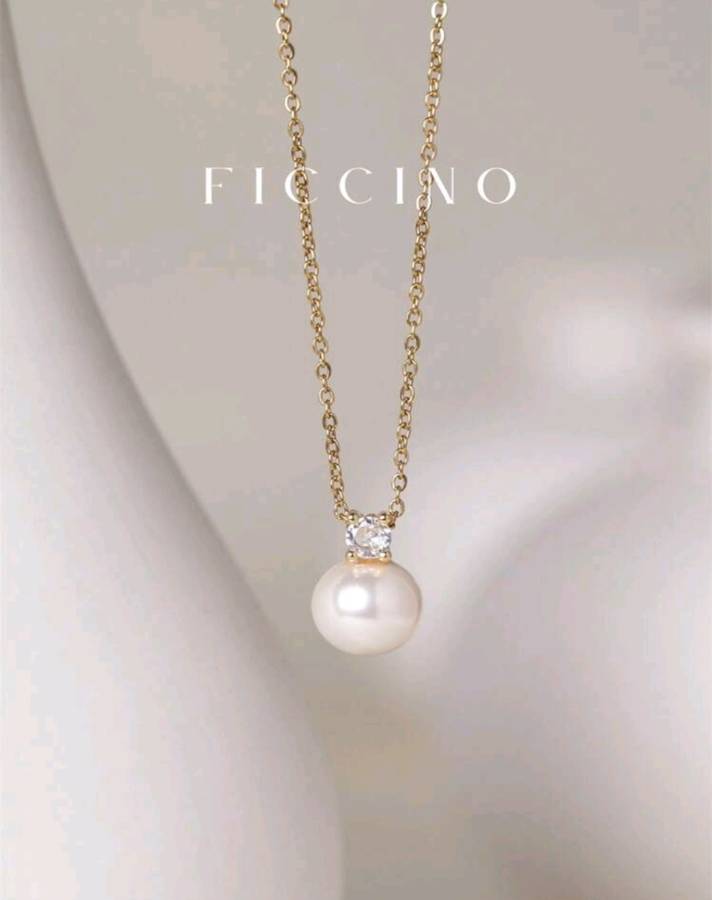 FICCINO 18K GOLD PLATED DESIGNER JEWELRY