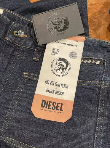 Diesel High-Waist D-Pending Palazzo Jean